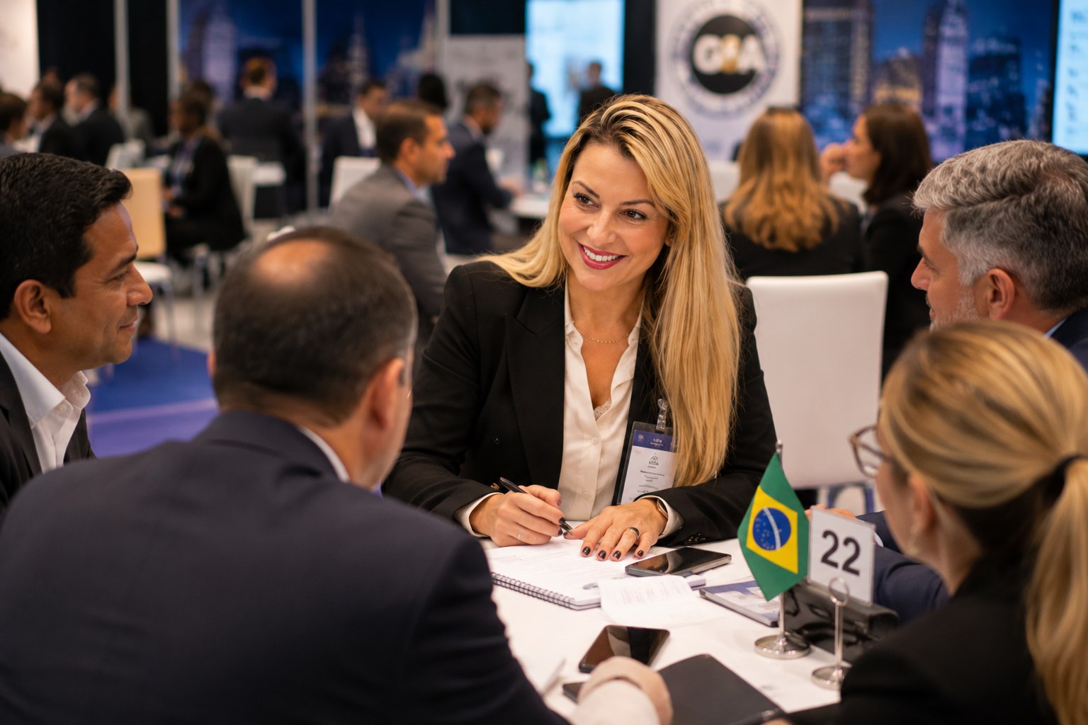 Rodada internacional de negócios com executivos